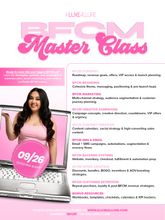 Black Friday Cyber Monday Masterclass REPLAY. (No discounts allowed)