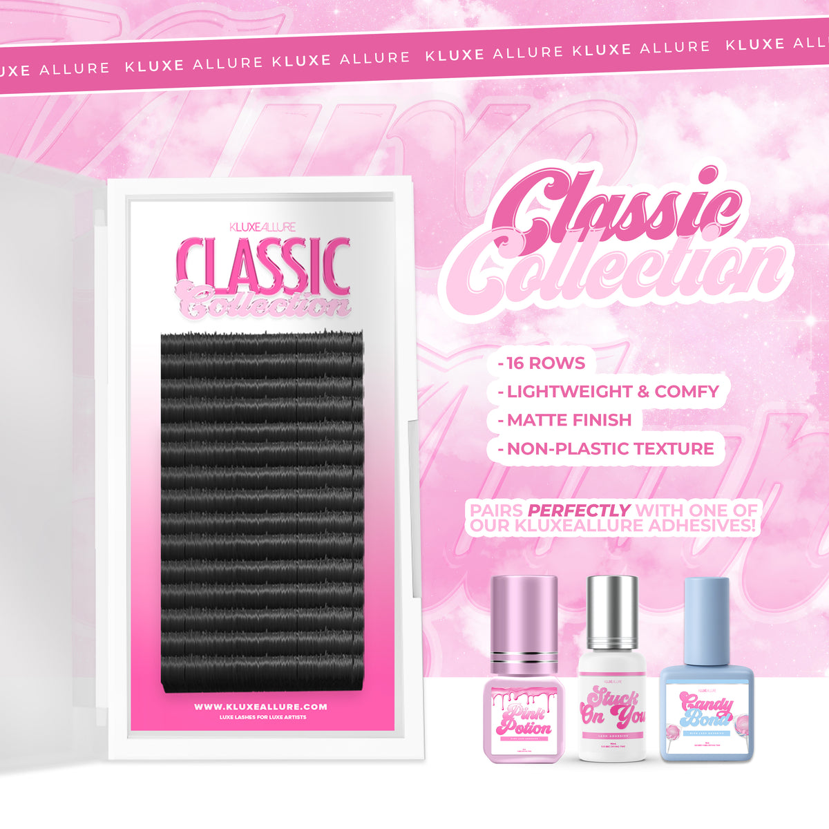 “CLASSIC” Lash Collection | .15 Lash Tray