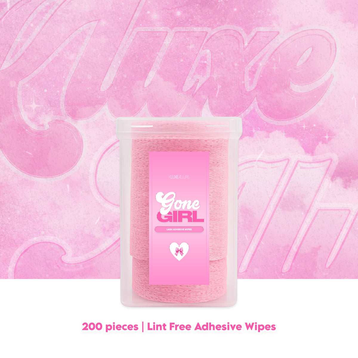 “GONE GIRL” Lash Adhesive Wipes