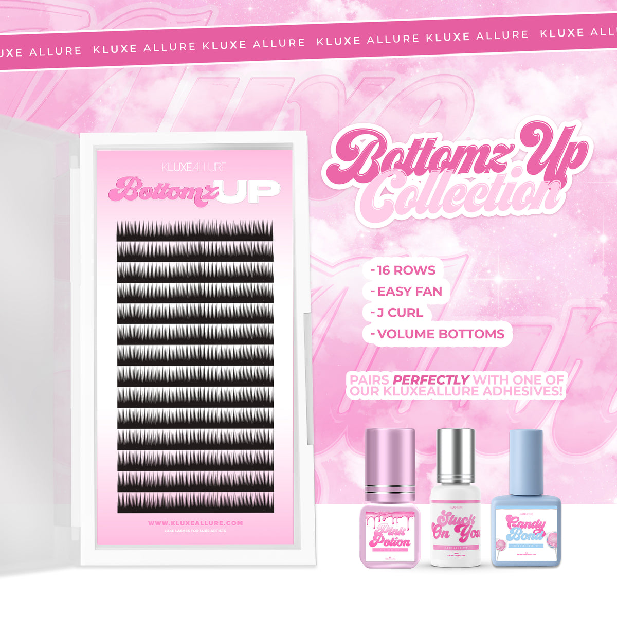 “Bottomz Up” Bottoms Collection | Volume Easy Fan .05