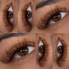 “Hazelnut Butter” Medium Brown Color-way Collection