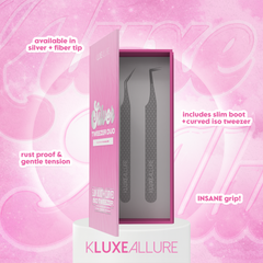 Silver Tweezer Duo