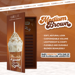 “Hazelnut Butter” Medium Brown Color-way Collection